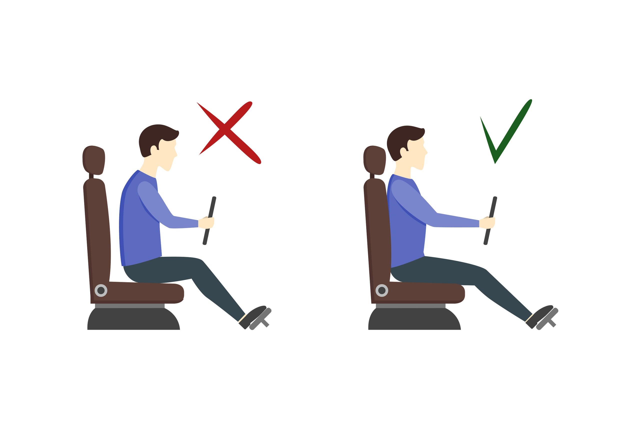 do and do not posture for truck drivers