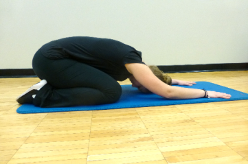 Abdominal & Core 9 child pose stretch