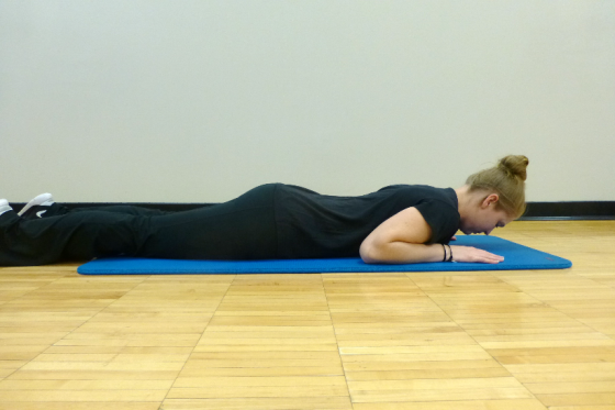 Abdominal & Core 2 press up stretch