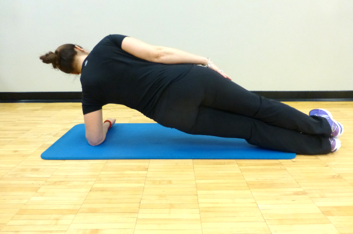 Abdominal & Core 12 side plank exercise