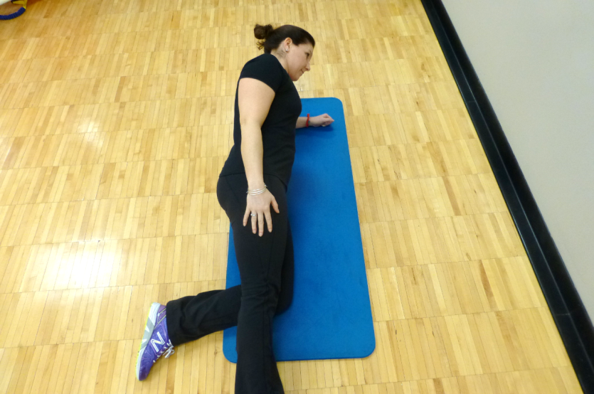 Lower Back 16 side plank exercise