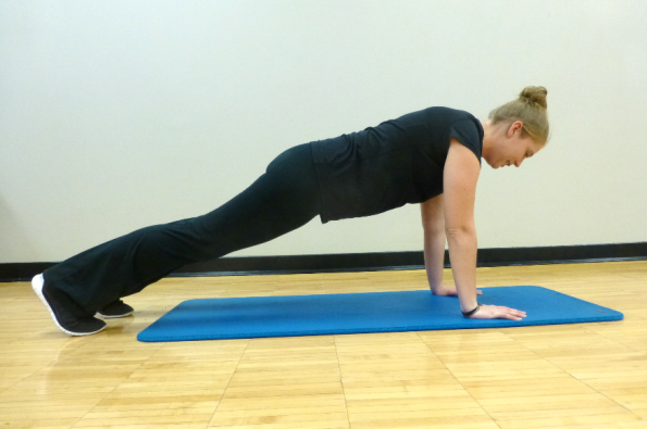 Abdominal & Core 15 front plank exercise