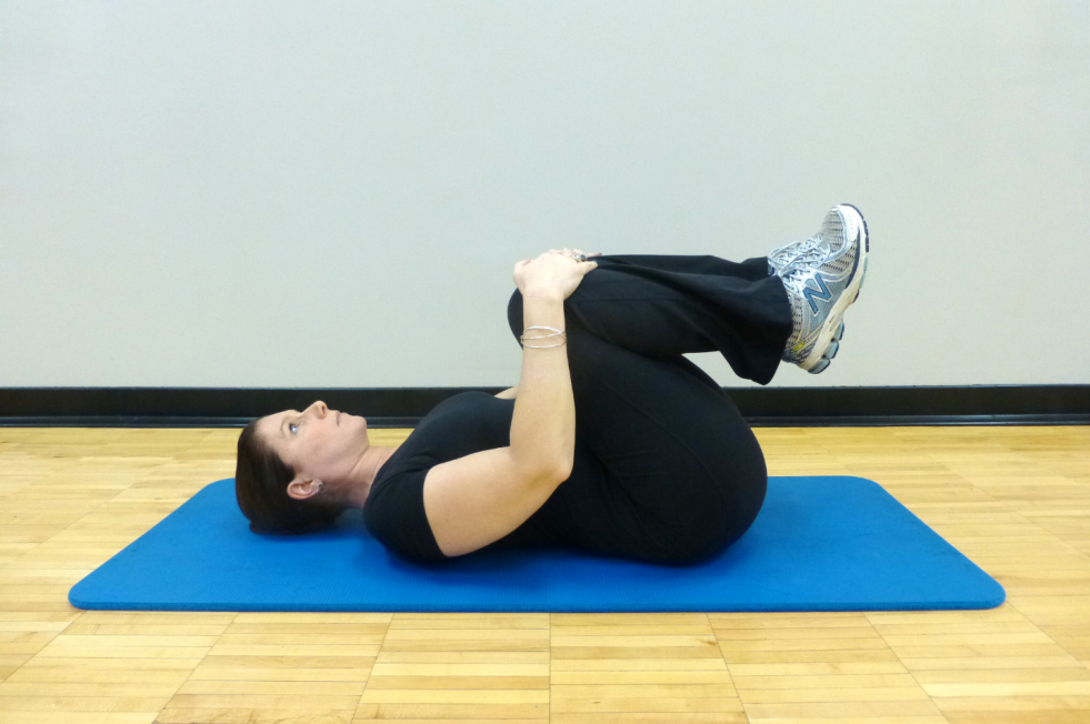 Lower Back 2 knee to chest stretch