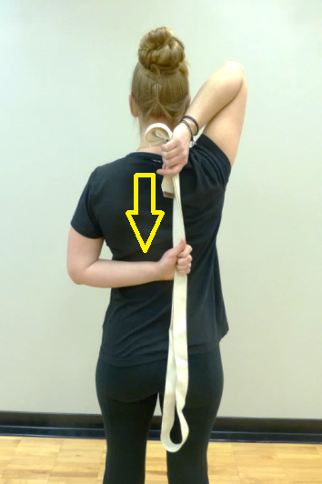 Elbow 6 tricep stretch