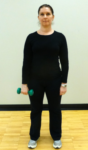 Shoulder 13 anterior raises exercise