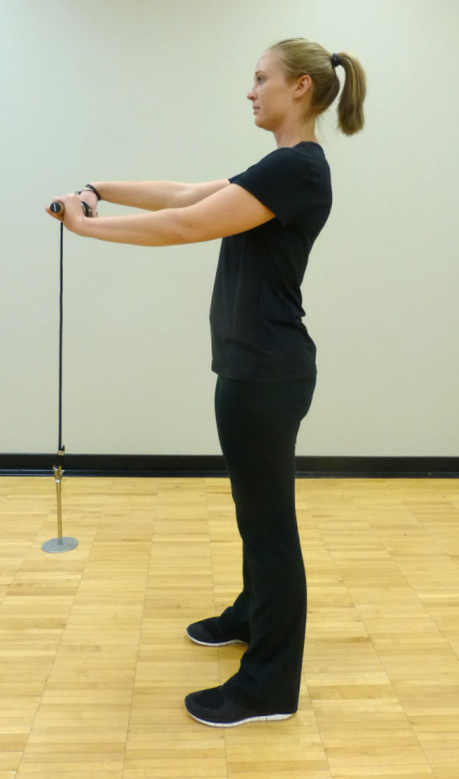 Wrist & Hand 8 forarm roll exercise