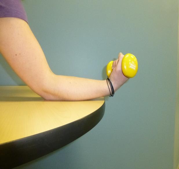 Wrist & Hand 14 wrist flexion exercise