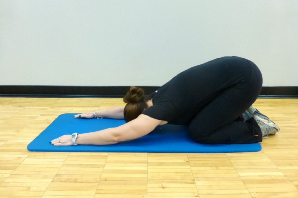 Lower Back 3 child pose stretch