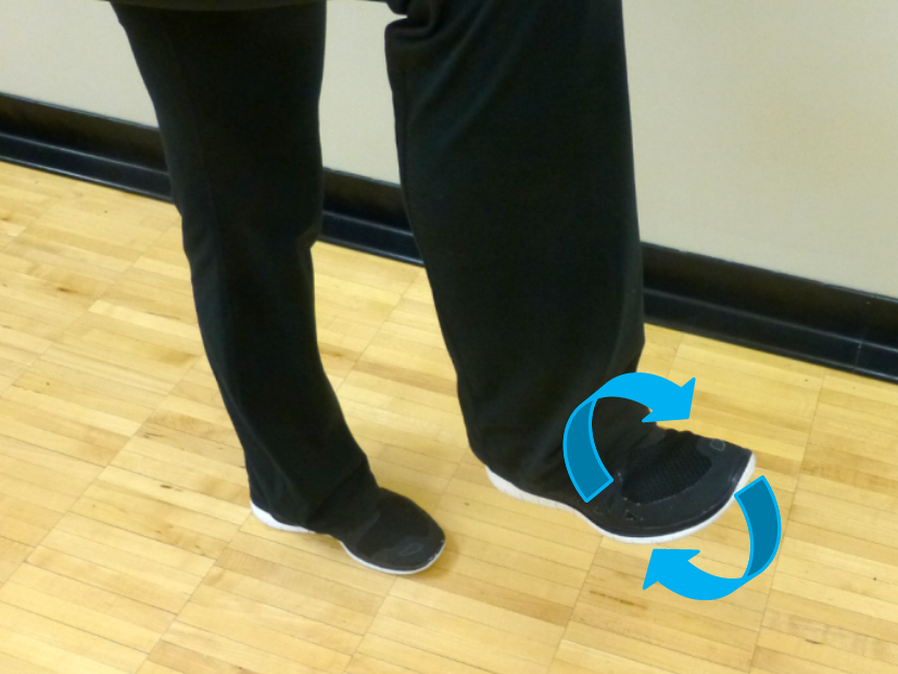 ankle circle stretch