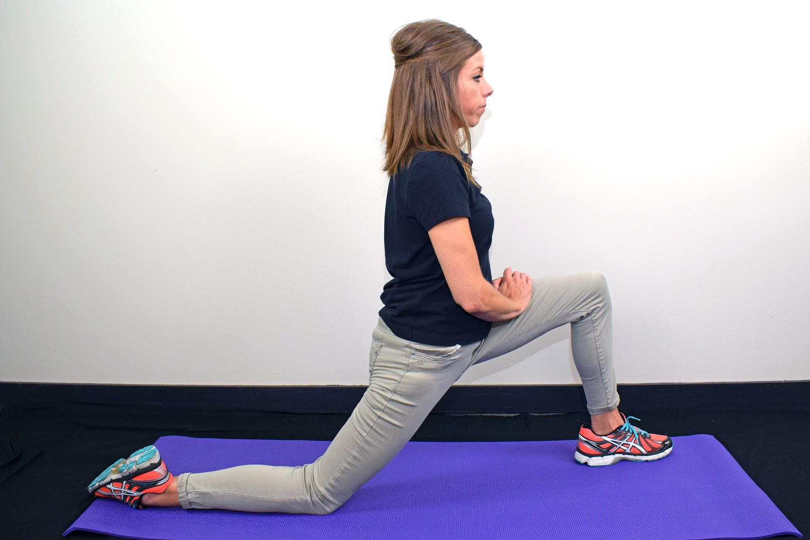 Best Postures For Standing, Sitting, And Lying Down 2 kneeling with one leg out in front of you